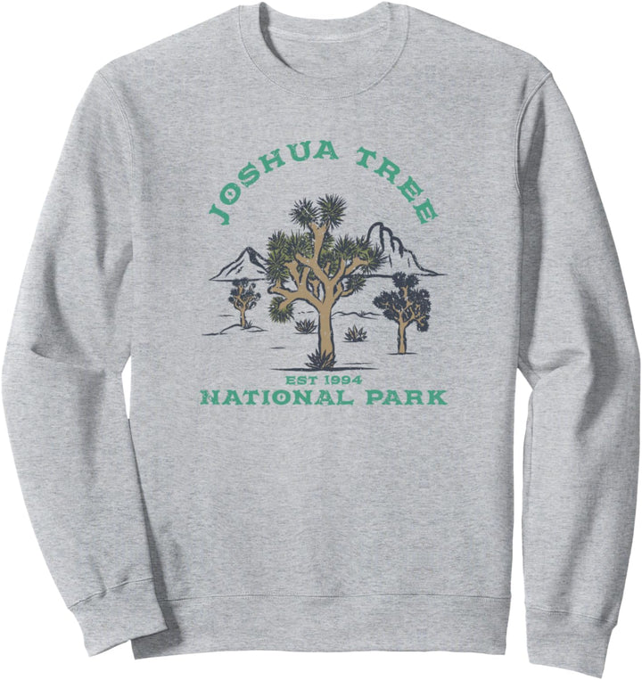 Weinlese Joshua Tree Nationalpark Retro Sweatshirt