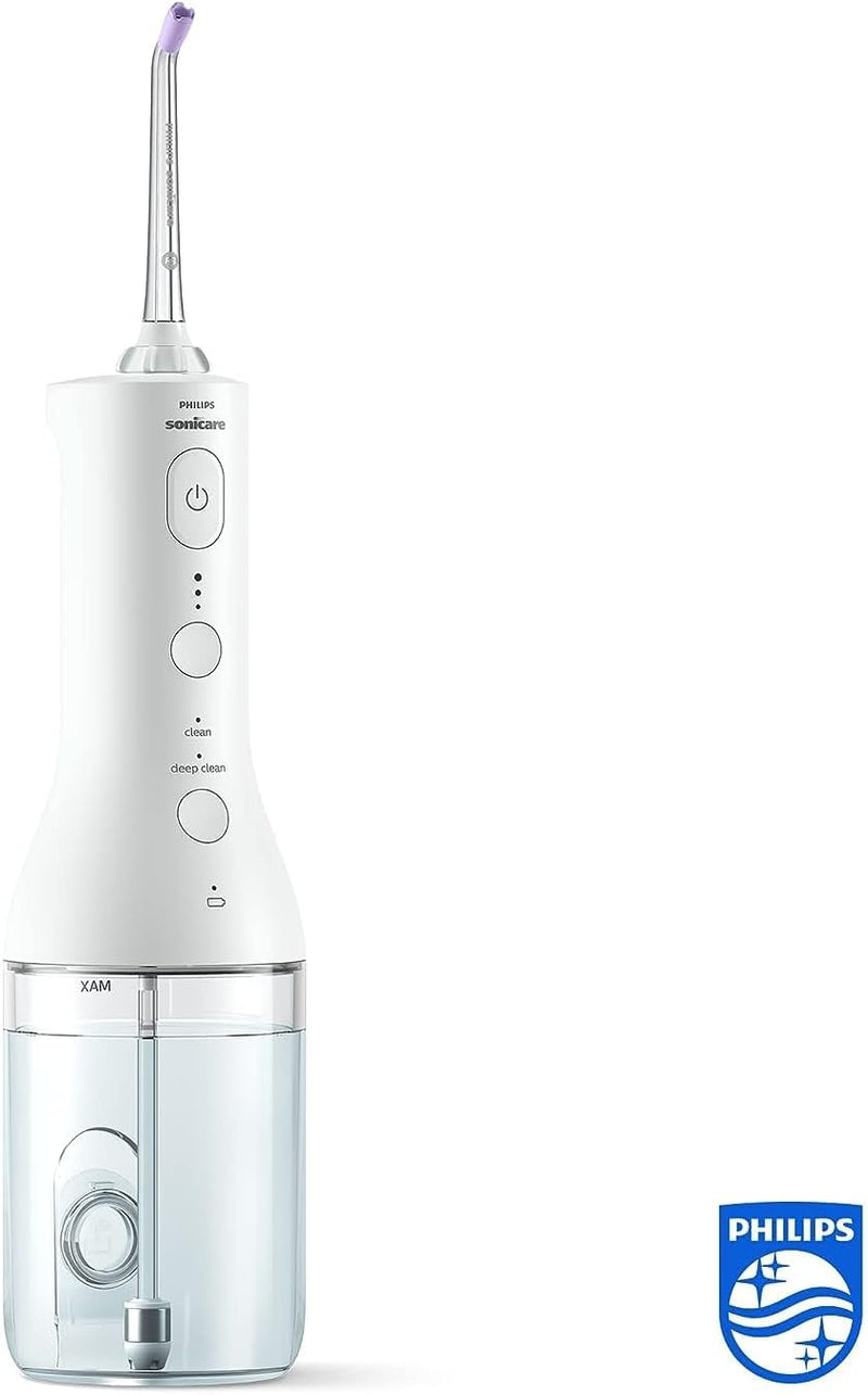 Philips Sonicare kabelloser Power Flosser 3000 Munddusche; Wasser-Flosser für Zähne, Zahnfleisch und