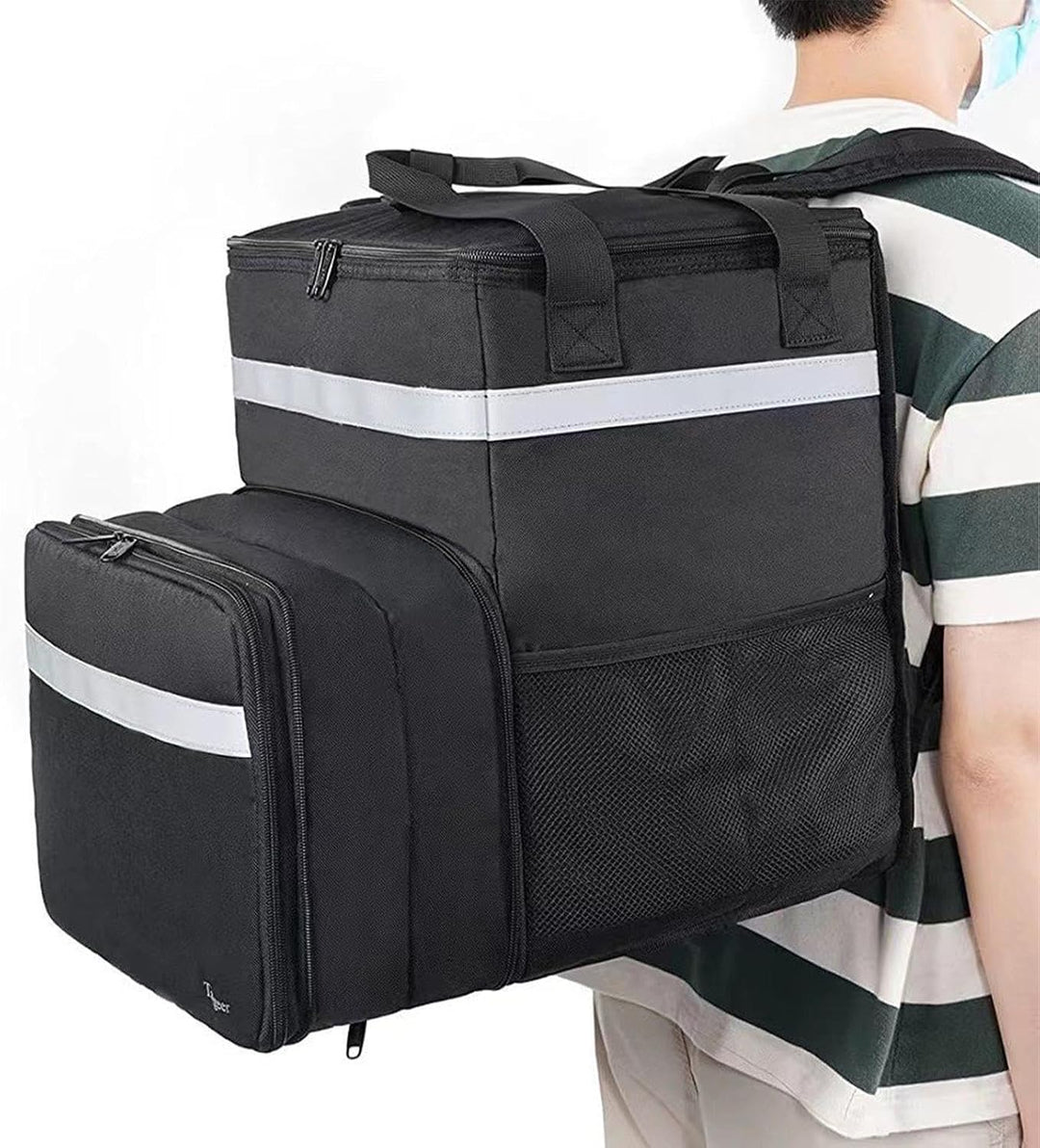 Isolierter thermischer Rucksack, isolierter Picknick -Rucksack | Grosskapazität Bequeme Kompartiment