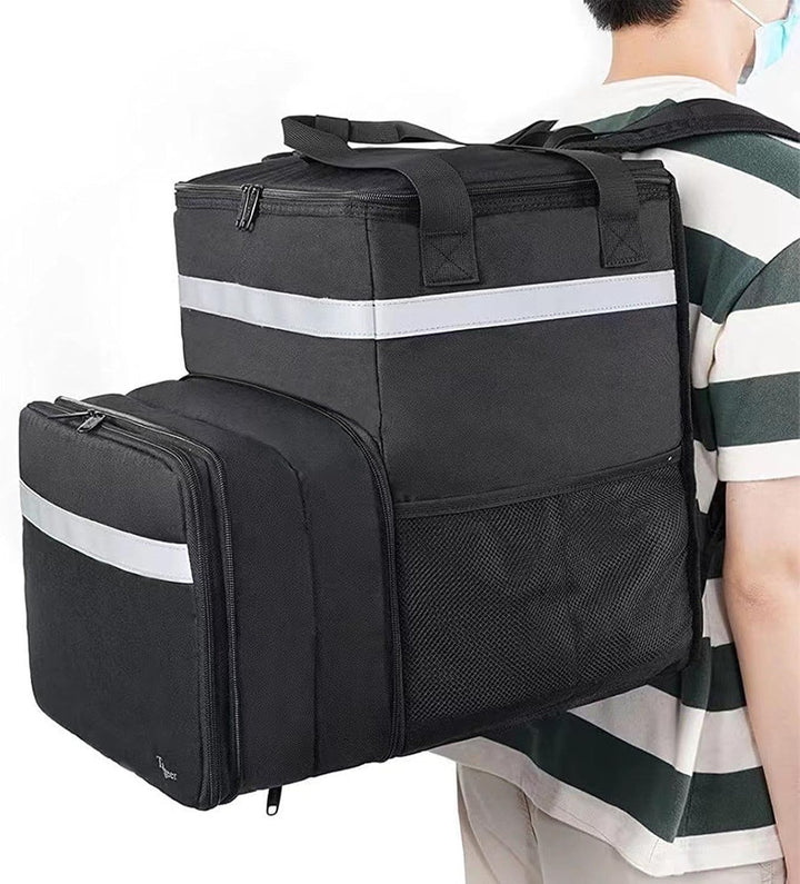 Isolierter thermischer Rucksack, isolierter Picknick -Rucksack | Grosskapazität Bequeme Kompartiment