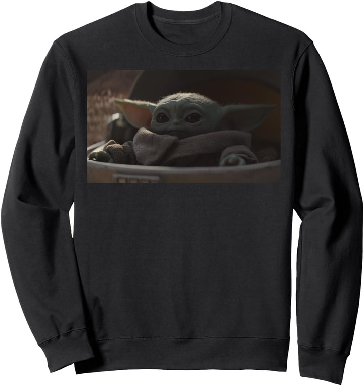 Star Wars Mandalorian The Child Cutest Baby Clip Sweatshirt