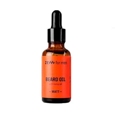 ZEW for Men Beard Oil with Hemp Oil matt 30 ml