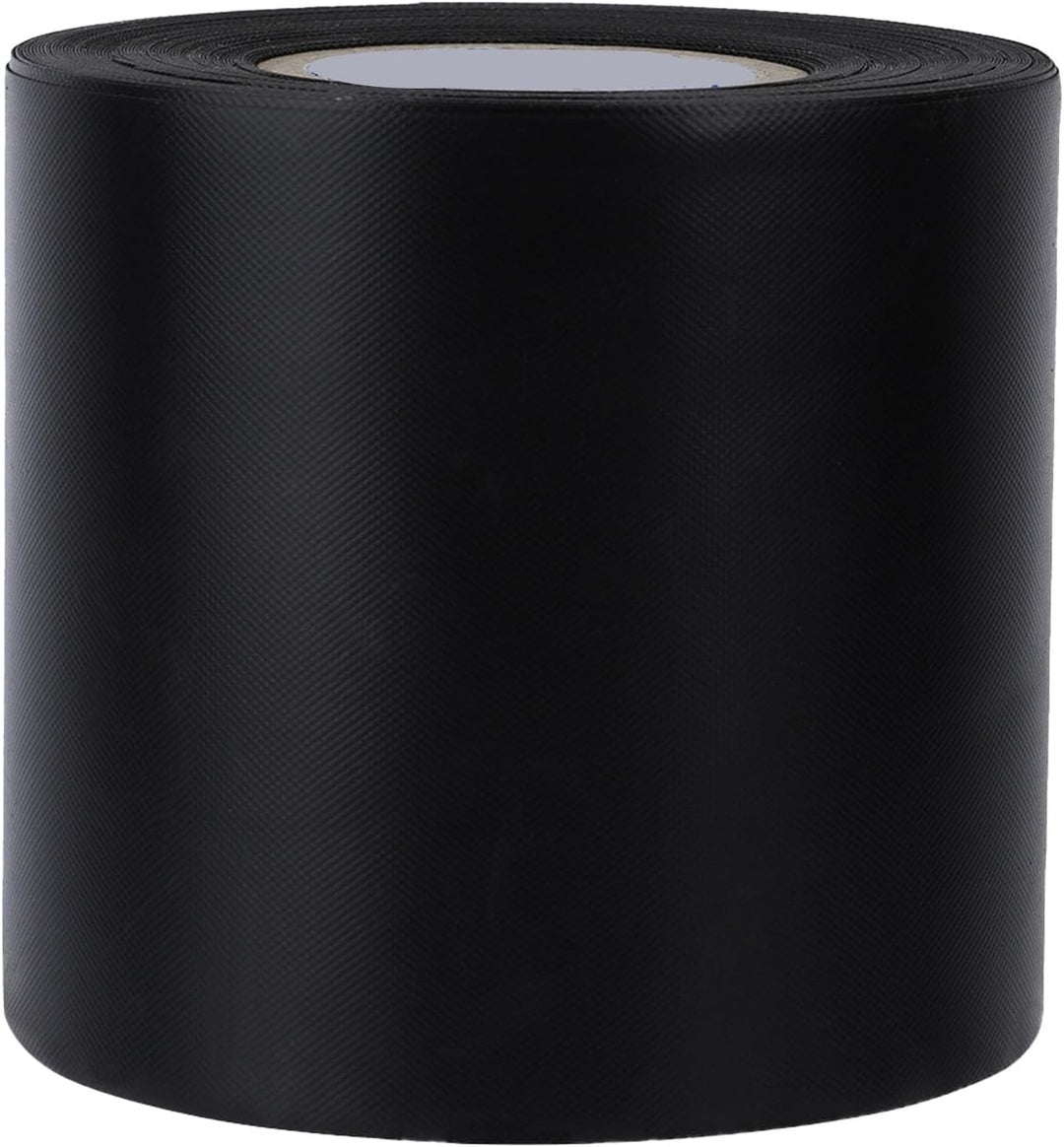 Hztyyier 1 Rolle Rohrband Hochwertiges PVC Klebeband für die Isolierung von Klimaanlagen, Schwarz, 6