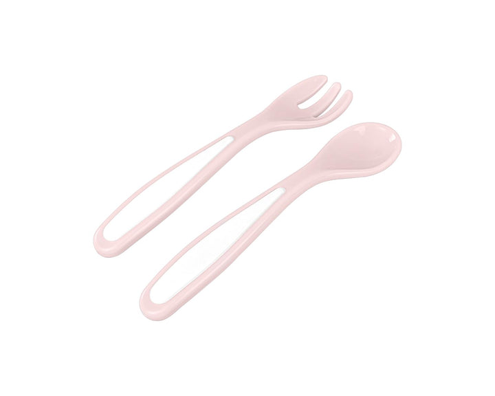Kikkaboo Geschirr-Set, 4 in 1, Unisex Rosa, Rosa