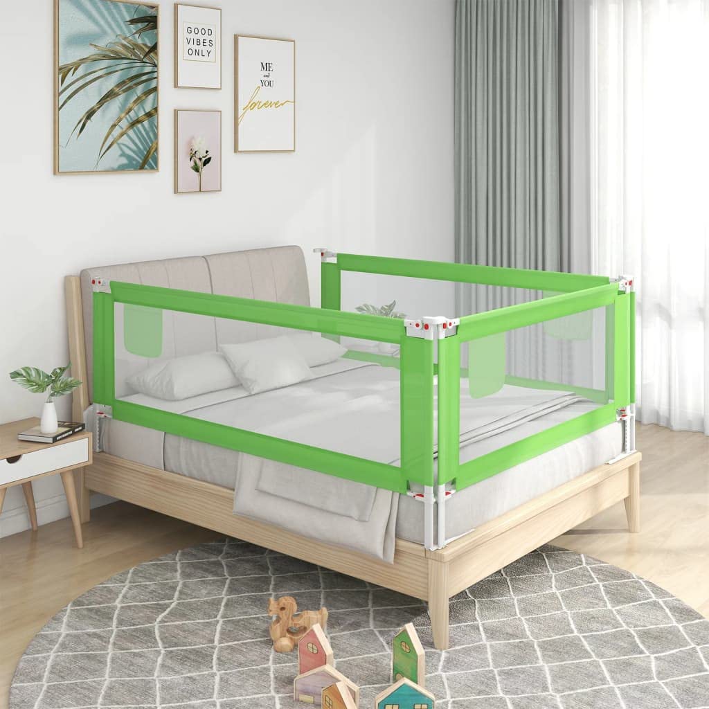 homiuse Kleinkind-Bettschutzgitter Grün Bettumrandung Babybett Rausfallschutz Bettgitter Rausfallsch