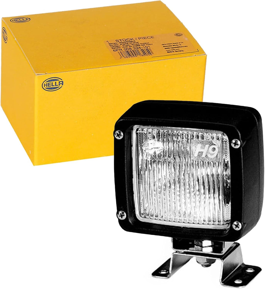 HELLA - Halogen-Arbeitsscheinwerfer - Ultra Beam - 12V - Anbau/Schraubanschluss - 4-Punkt Befestigun
