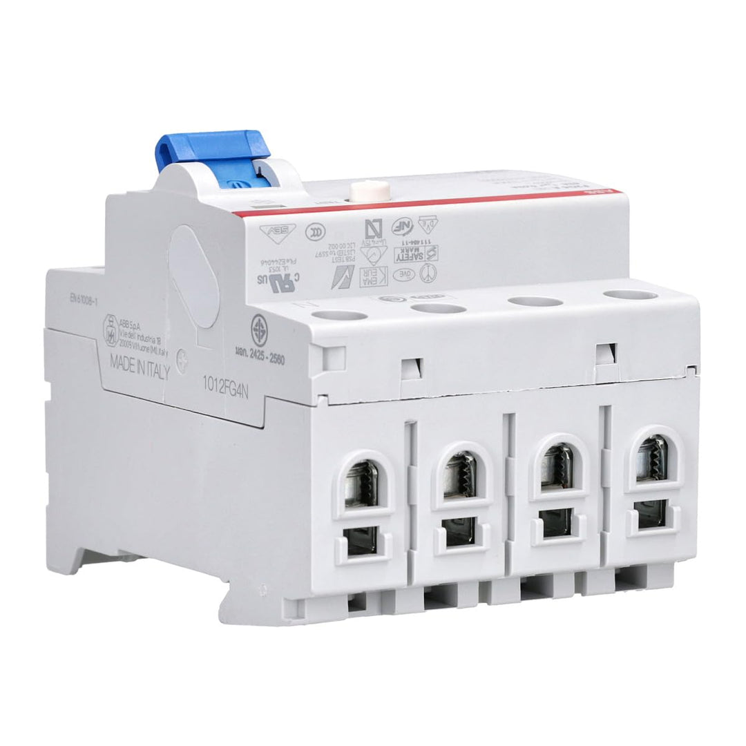 ABB F200 RCCB, 4-polig, 63A, 30mA Typ A CE 230V ac Einzelpack Single, Einzelpack Single