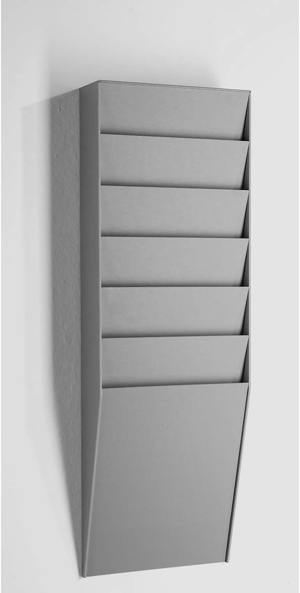 Paperflow A4 V1 X 6.01 Polystyrol Rahmen/Wand Datei Box – Schwarz
