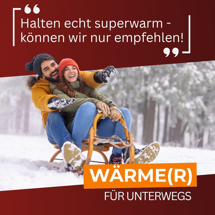 THERMOPAD Zehenwärmer – DAS ORIGINAL: Wärmepads für 9 Stunden Wärme I Sofort einsatzbereite Fusswärm