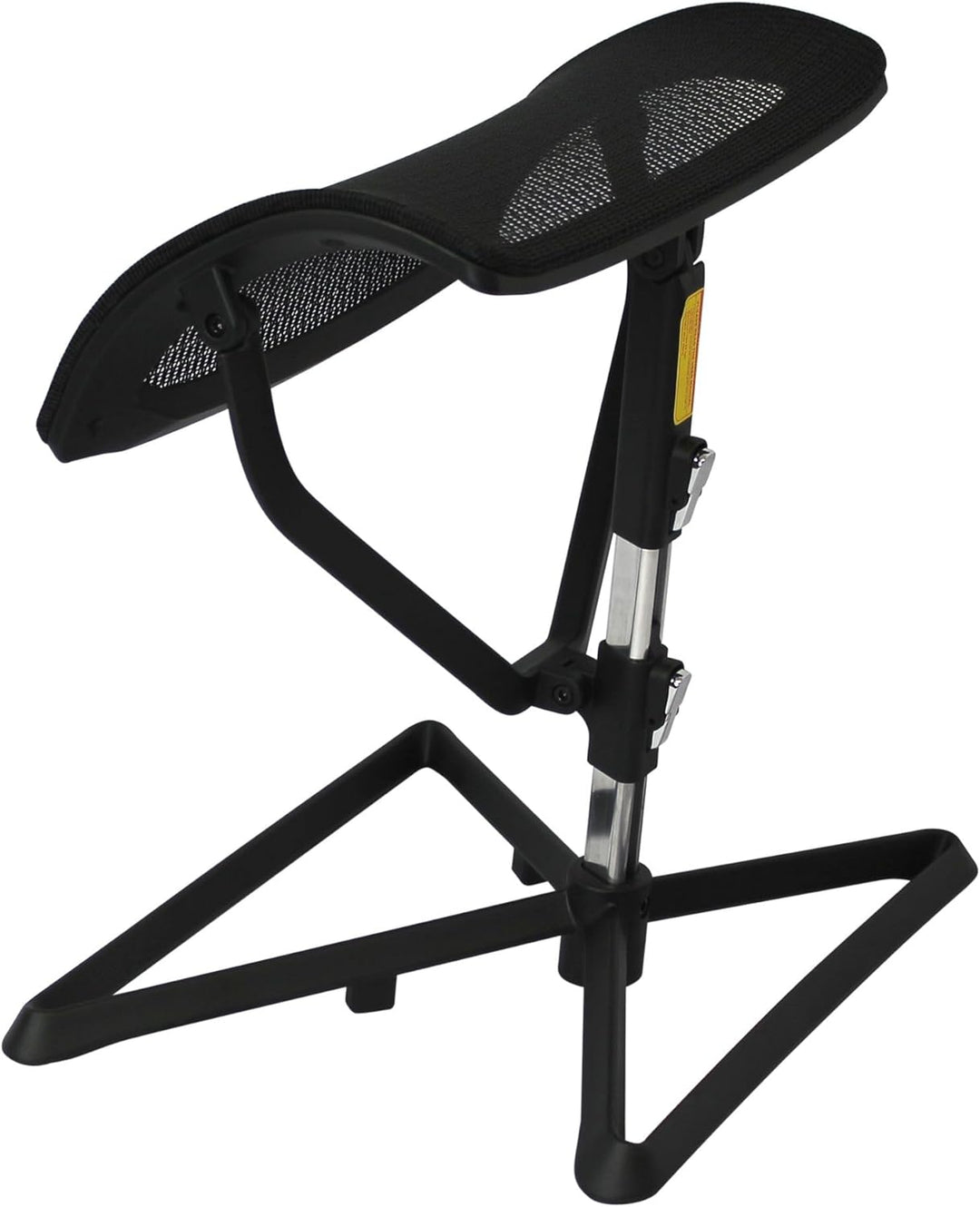 AMSTYLE Fussauflage LEGpro OTTOMANN Design Beinauflage Stoffbezug / Mesh für Büro Fussablage höhenve