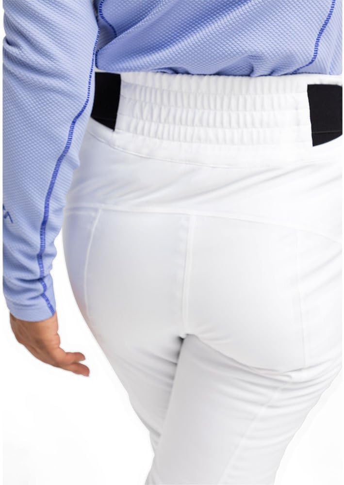 Maier Sports Allissia Slim, Enganliegende Damen Skihose, wasserdichte Schneehose, Stretchmaterial un