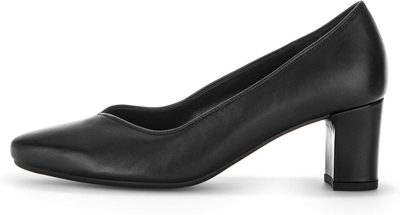 Gabor Damen Klassische Pumps, Frauen Absatzschuhe,Moderate Mehrweite (G) 38 EU Schwarz 57, 38 EU Sch