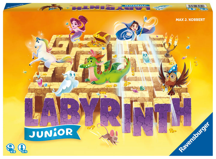Ravensburger Kinderspiel 20847 - Junior Labyrinth - Familienklassiker für die Kleinen, Spiel für Kin