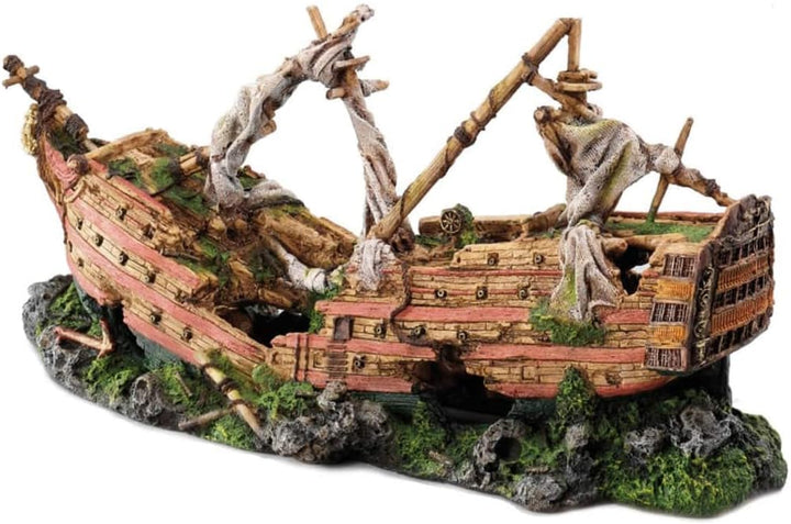 Europet Bernina 234-196151 Aquariendekoration Galeon-Wreck, XXL, 73 x 26.5 x 34 cm
