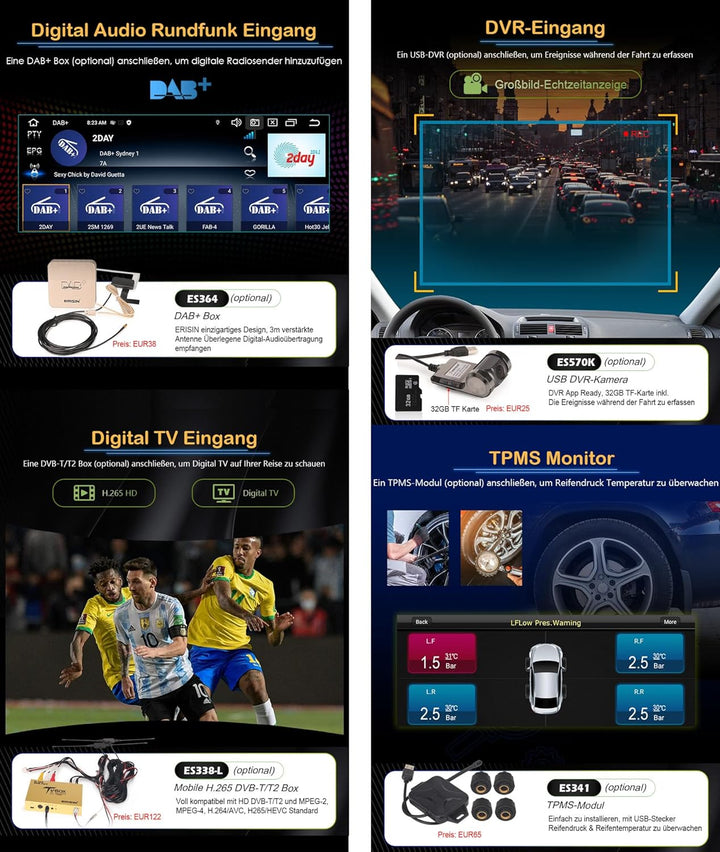 GONFEN 10.25 Zoll Android 11 Autoradio für BMW 5er E39 X5 E53 M5 Mit GPS Navi Kabelloses Carplay And