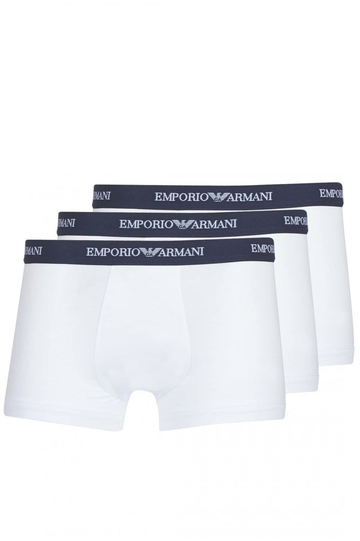 Emporio Armani Underwear Herren Retroshorts, Weiss (Bianco 00110), X-Large (Herstellergrösse: XL) (3