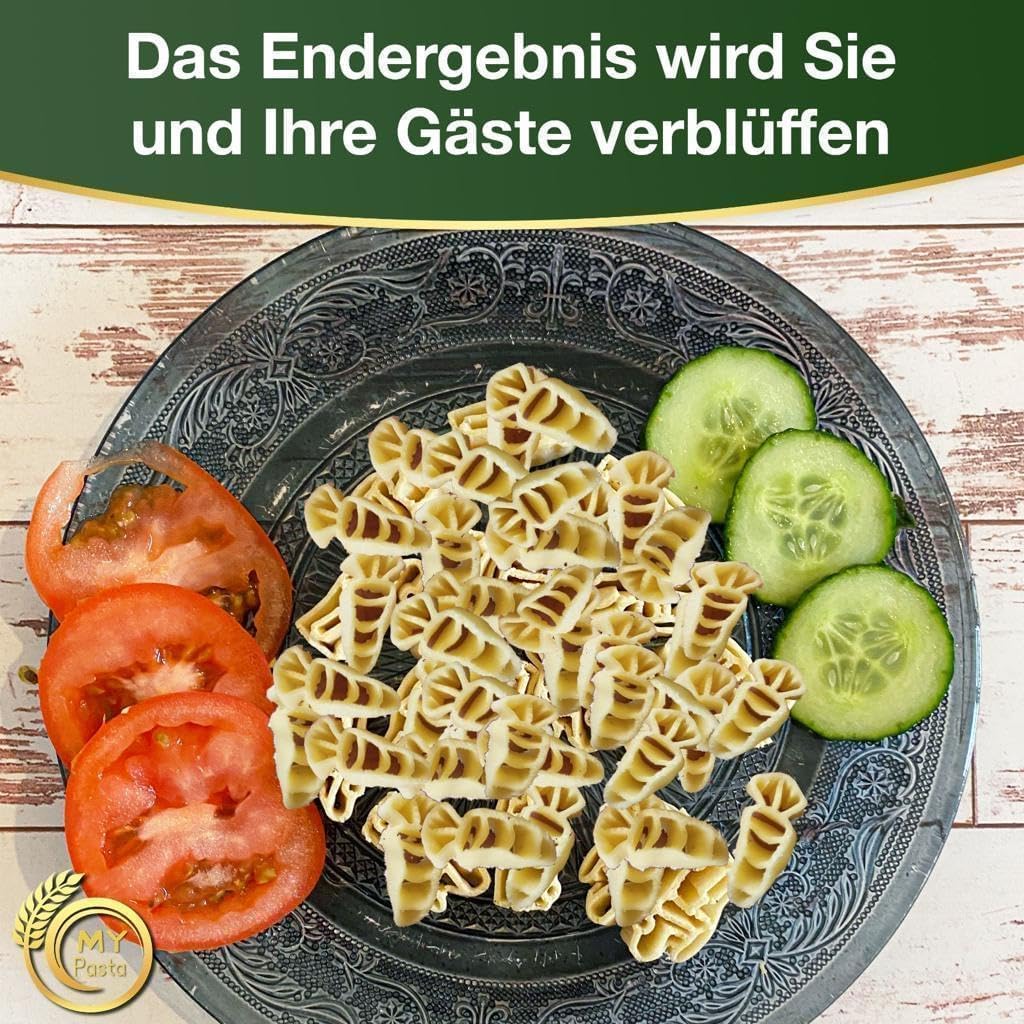 MY PASTA – Carrots Rüben – Nudelmaschinen-Scheibenmatrizen | Advance Pasta-Scheibenmatrize für hausg