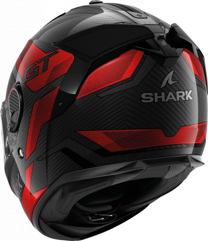 Shark Spartan GT Pro Ritmo Carbon Carbon Red Chrom DRU Full Face Helmet, S