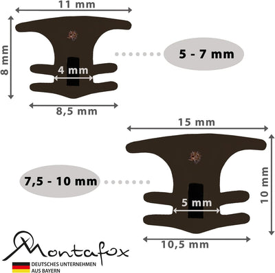 Montafox Fugendichtband Fugenband 25 m 50 m 100 m Breite 5-7 mm 7,5-10 mm Terrassenfugenband Fugendi