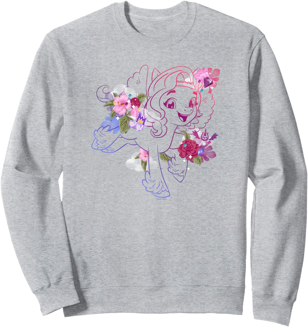 My Little Pony: A New Generation Princess Pipp Stickers Sweatshirt