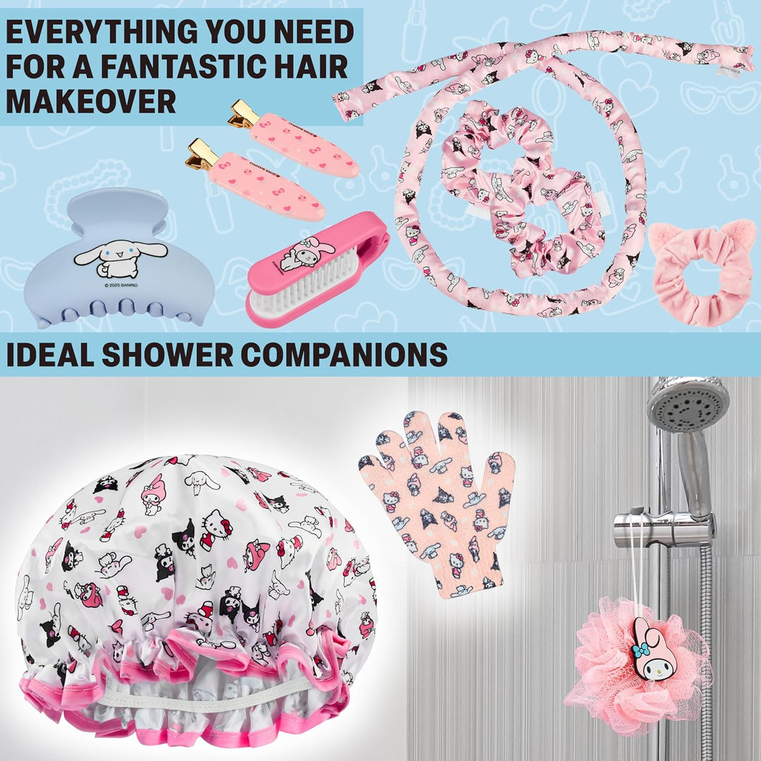 Get Trend Hello Kitty Sanrio Adventskalender 2025 mit Accessoires, Beauty Produkte, Weihnachtskalend