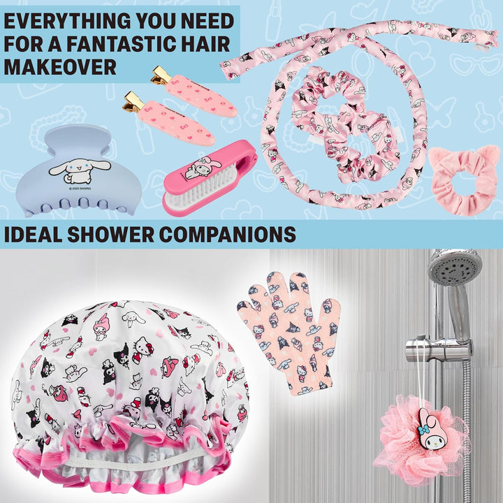 Get Trend Hello Kitty Sanrio Adventskalender 2025 mit Accessoires, Beauty Produkte, Weihnachtskalend
