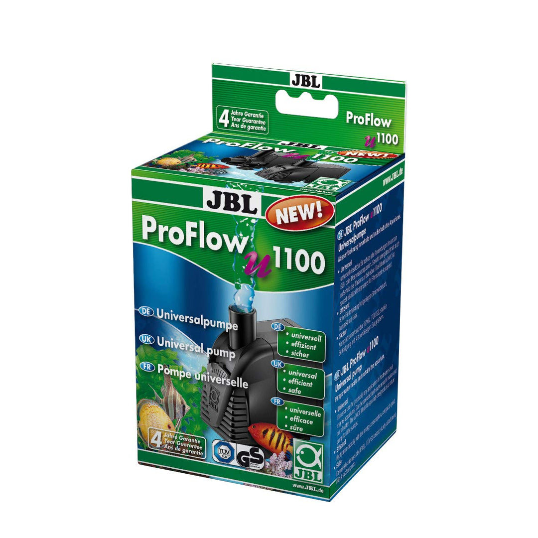 JBL ProFlow u1100 60584 Universalpumpe mit 1200 l/h zur Umwälzung von Wasser in Aquarien und Terrari