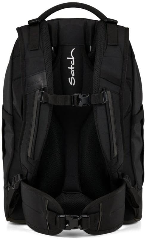 Satch Pack Skandi Edition Schulrucksack 4tlg. inkl. Lunchset (Nordic Black Skandi), Nordic Black Ska