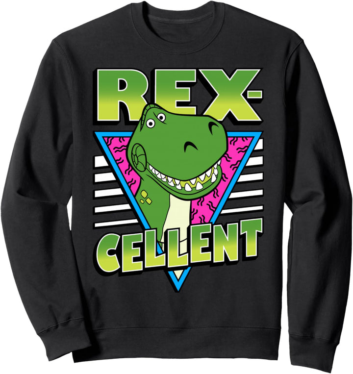 Disney Pixar Toy Story 4 Retro Rex-cellent Portrait Sweatshirt