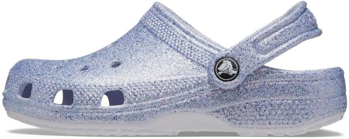Crocs Unisex Kinder Classic Glitter Clog K 4 Toddler Mattierter Glitzer, 4 Toddler Mattierter Glitze