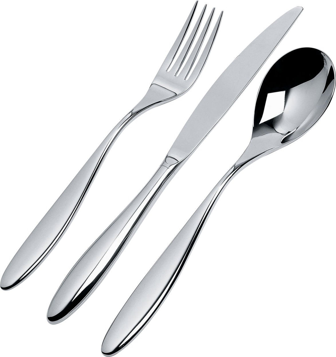 Alessi Mami Besteckgarnitur 75tlg, Edelstahl, 75 TLG, Einheiten Tafelbesteck, Tafelbesteck