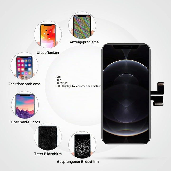 LL Trader LCD Display für iPhone 11 Pro Max Bildschirm Ersatz 6.5'' Touchscreen iPhone 11 Pro Max Di