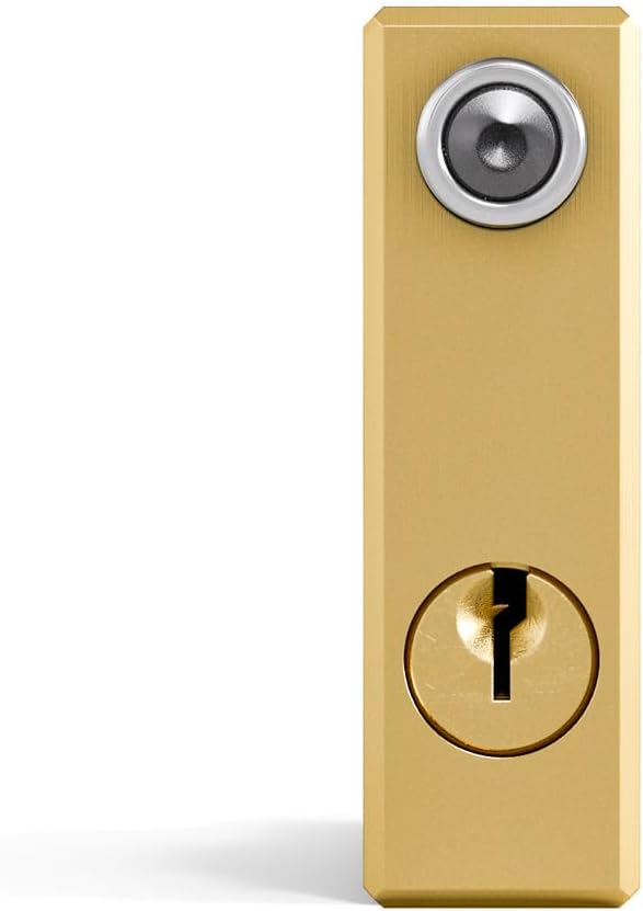 Codiven 11430032 – Vorhängeschloss, Viro eckig 75 mm Bogen 27 mm