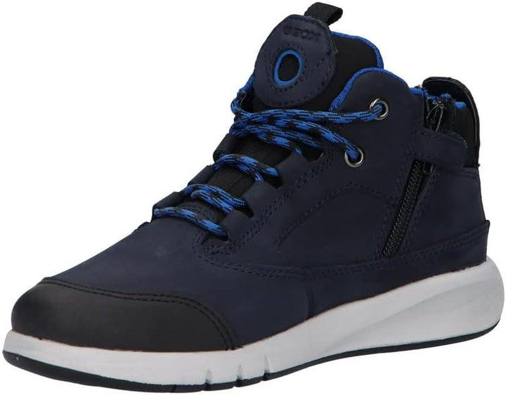 Geox Jungen J Aeranter Boy ABX A Chukka Boot 32 EU Navy Royal, 32 EU Navy Royal