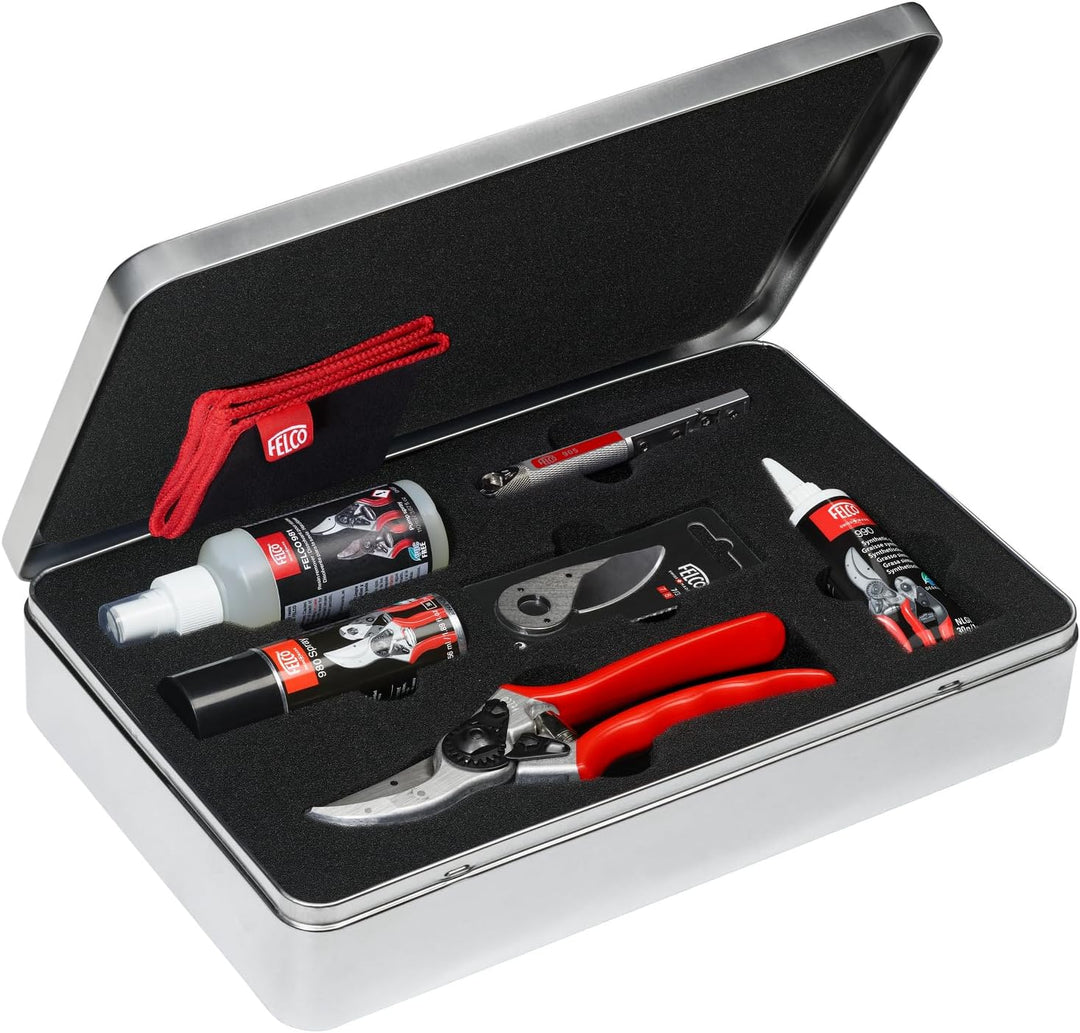 FELCO Modell 2 Service- und Wartungsbox Modell 933 Modell 2 inklusive Ersatzklinge 2/3 Schmierspray