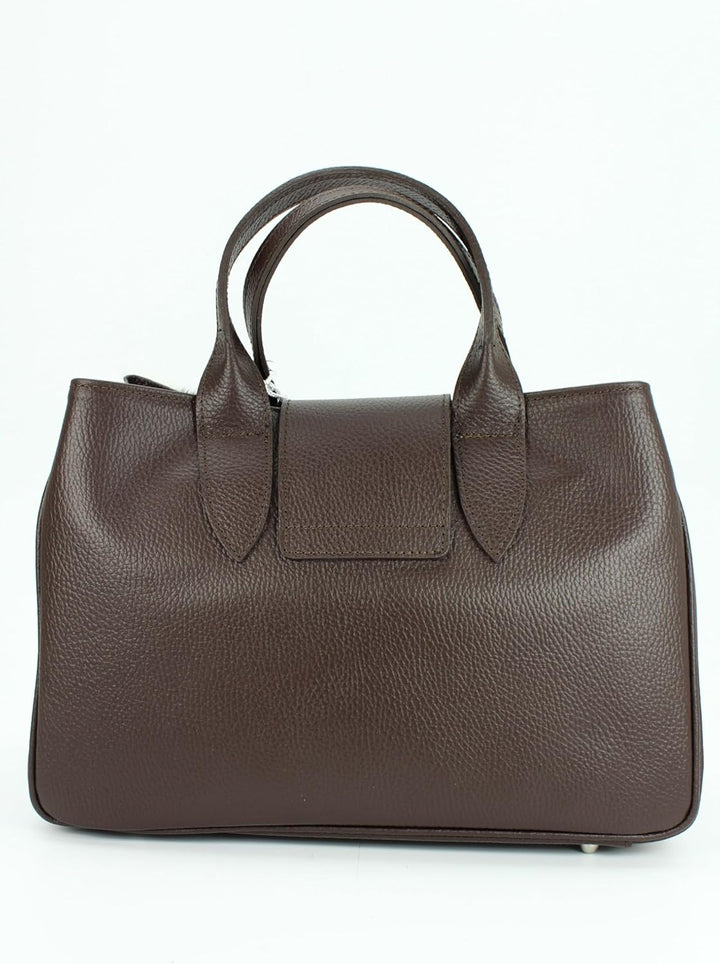 Belli Echt Leder Handtasche italienische Damen Ledertasche Umhängetasche Henkeltasche in Glattleder,