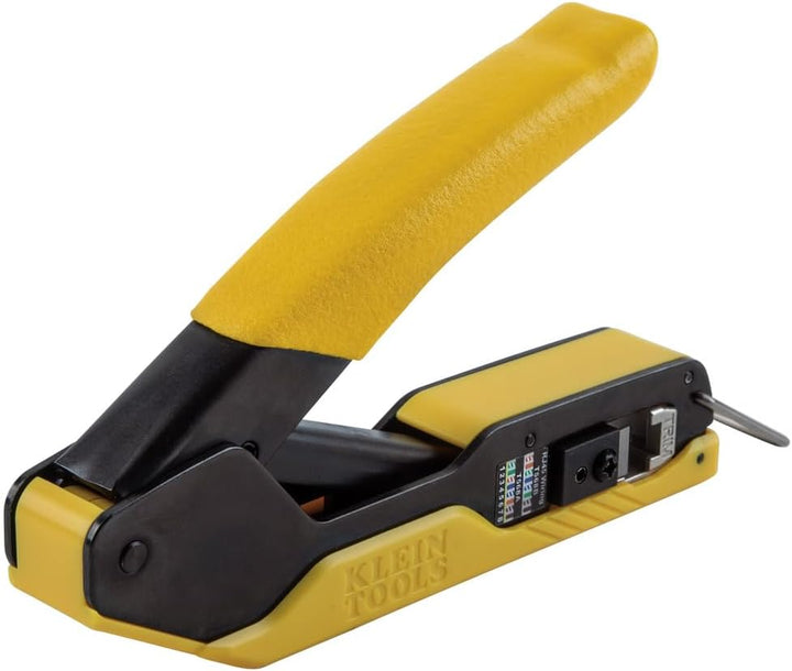 Kompakte Durchgangs-Crimper, modulare Crimper für Pass-THU RJ45 Datenstecker Klein Tools VDV226-005