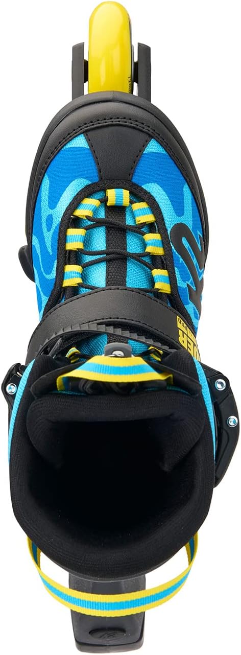 K2 Skates Jungen Inline Skates RAIDER PRO, blue - yellow, 30H0400 S (EU: 29-34 / UK: 10-1 / US: 11-2