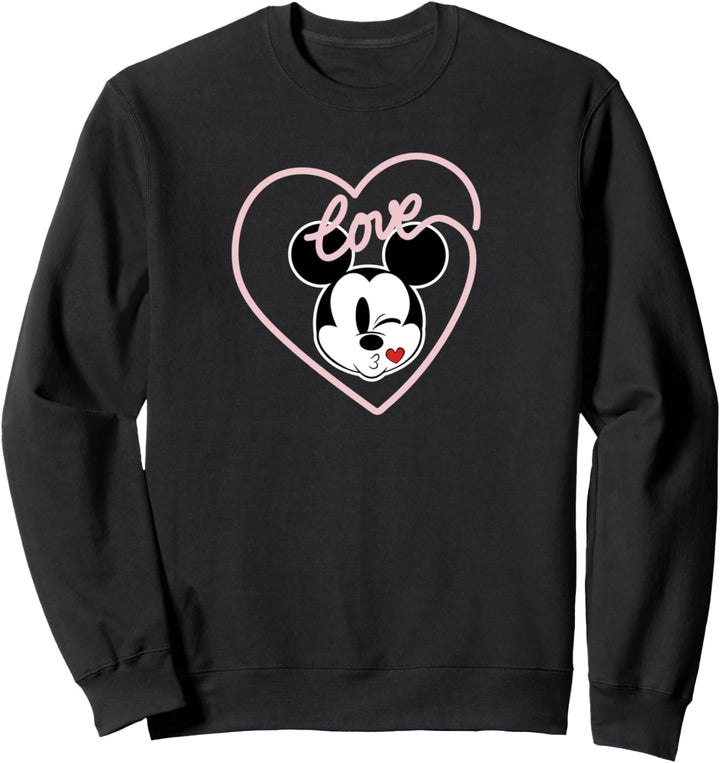 Disney Mickey Mouse Love Kiss Sweatshirt