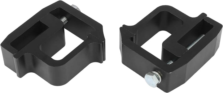 X AUTOHAUX 4Stk. Universal Einbauklemmen Halter Satz für LKW-Kappenschalen schwarz