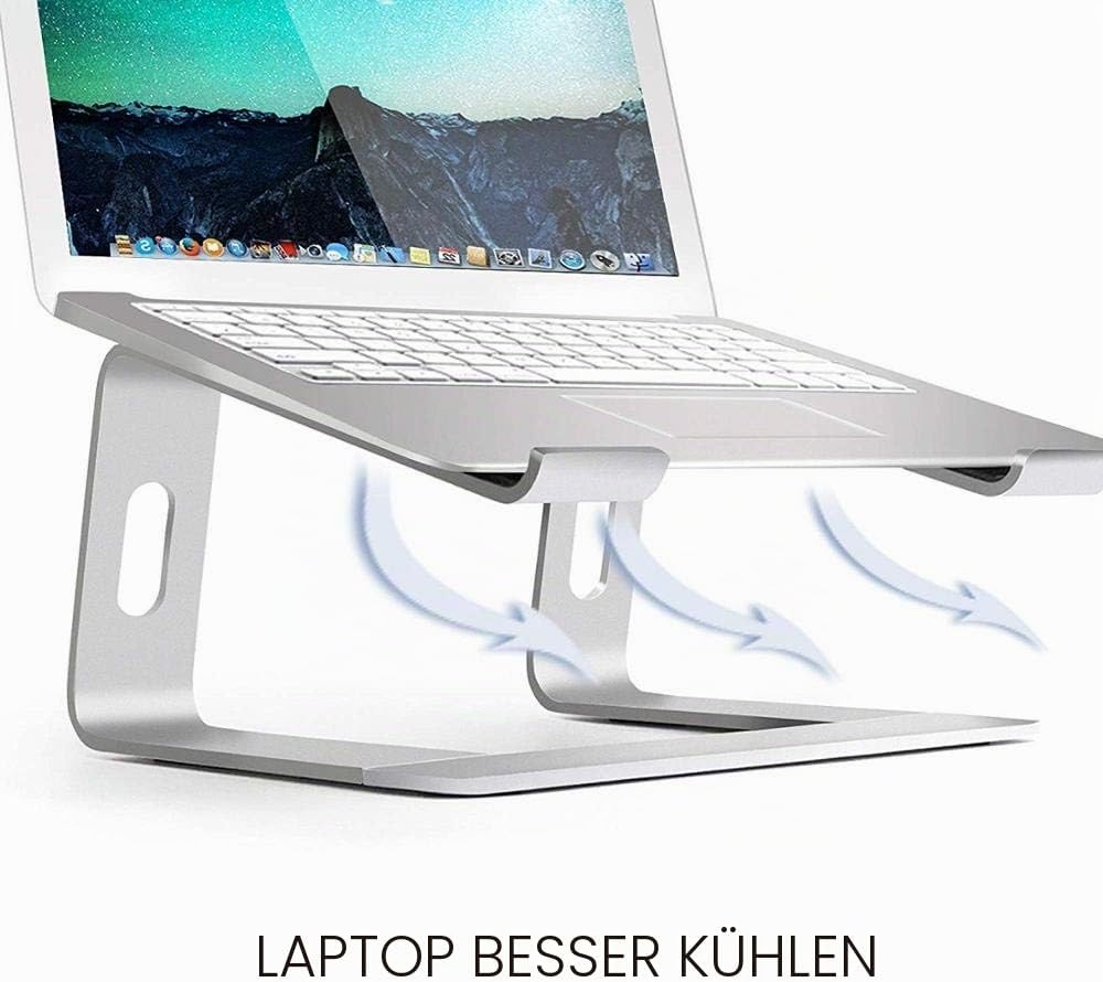 Generisch Consol Laptop-Ständer: abnehmbar mit Belüftung, tragbarer Notebook-Ständer, kompatibel mit