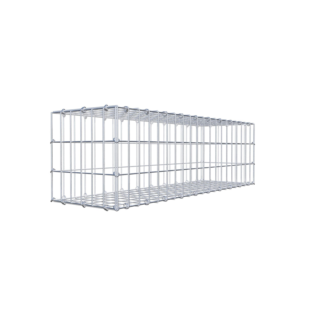 GABIONA Steinkorb-Gabione eckig, Maschenweite 5 x 10 cm, Tiefe 30 cm, Gabione 100 x 30 x 30 cm (L x