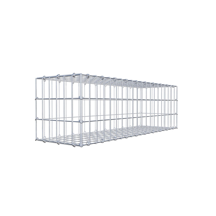 GABIONA Steinkorb-Gabione eckig, Maschenweite 5 x 10 cm, Tiefe 30 cm, Gabione 100 x 30 x 30 cm (L x