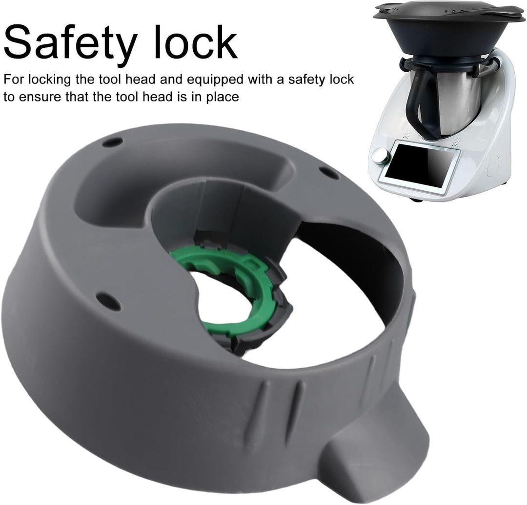 Mixtopffuss Haupttopfboden Ersatzteil für Thermomix TM5 TM6, PP Material Kompatibel mit Vorwerk Küch