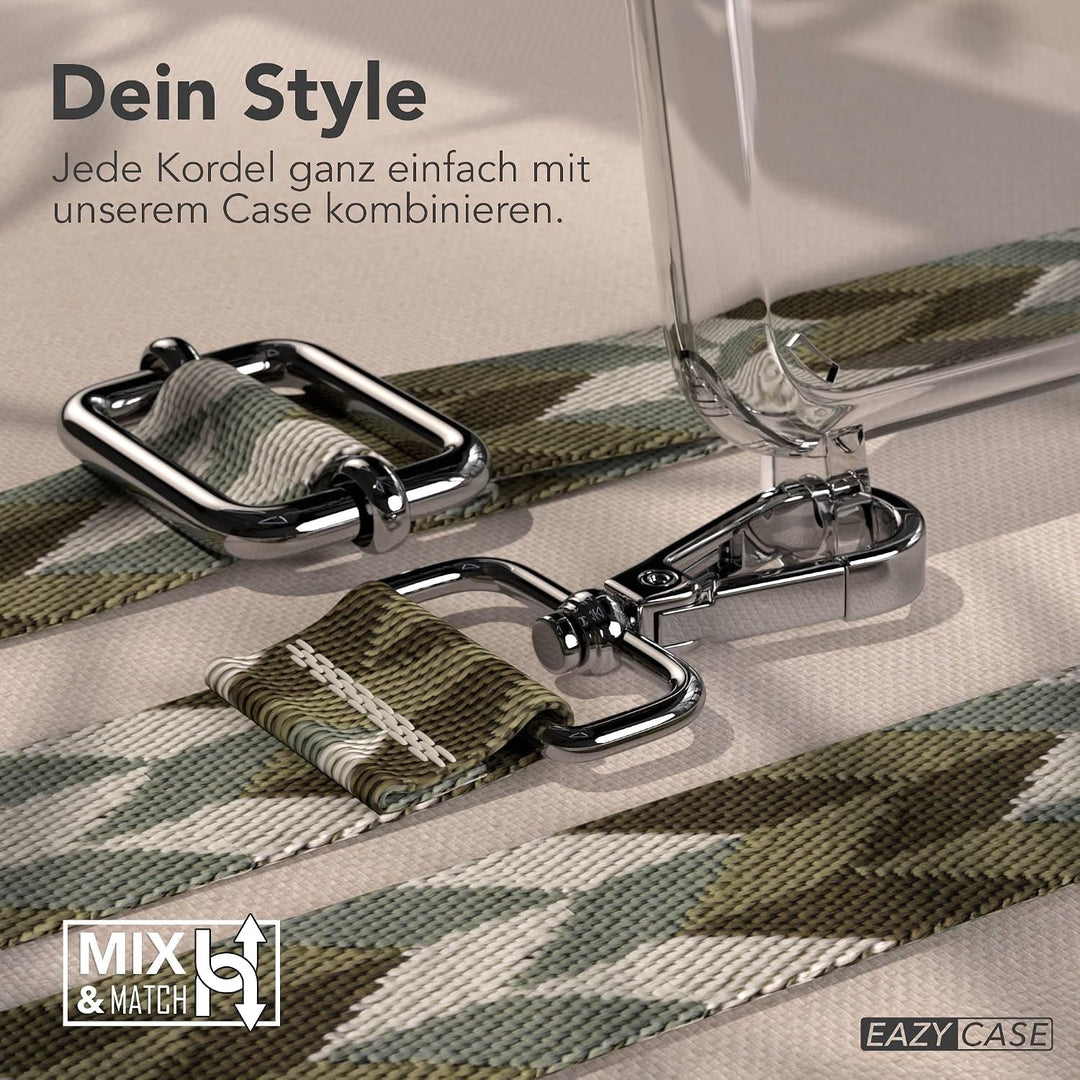 EAZY CASE Handykette - Verstellbares Taschenband kompatibel mit iPhone 11 Pro, Schulterriemen, Handy
