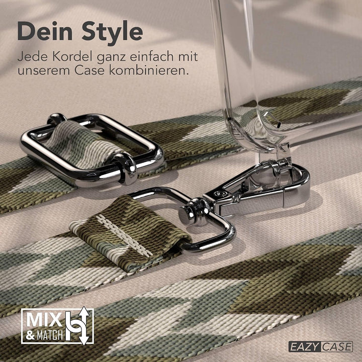 EAZY CASE Handykette - Verstellbares Taschenband kompatibel mit iPhone 11 Pro, Schulterriemen, Handy