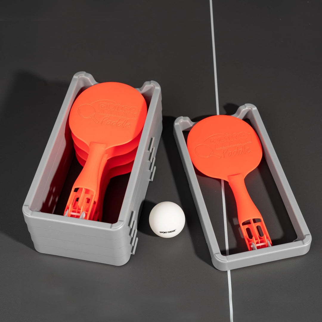 Tischtennis-Trainingshilfe Flip Paddle | Roboter für Aufschlag, Rückschlag und Platzierungsübungen |