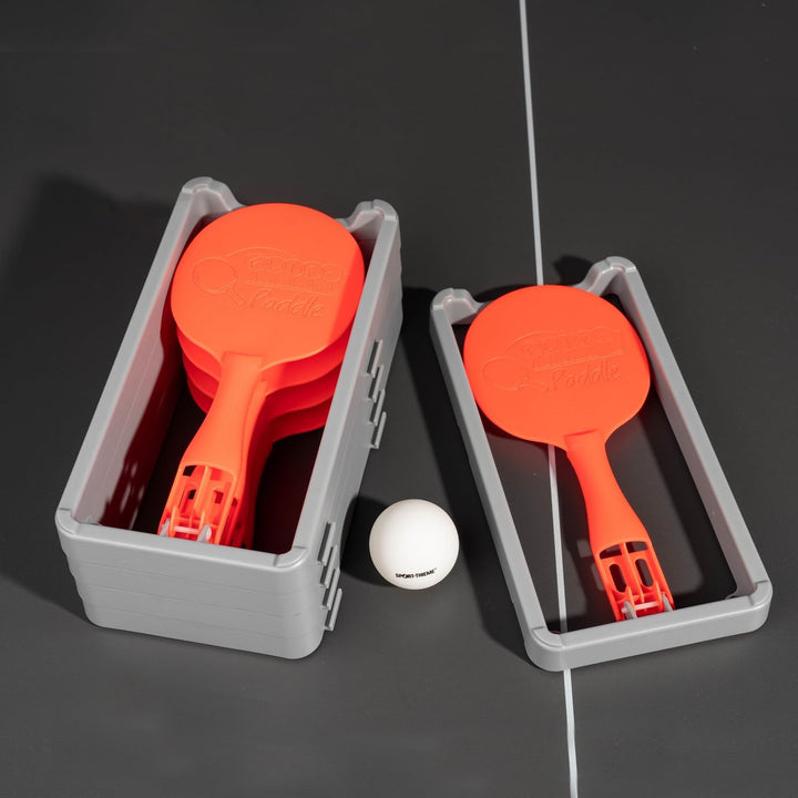 Tischtennis-Trainingshilfe Flip Paddle | Roboter für Aufschlag, Rückschlag und Platzierungsübungen |