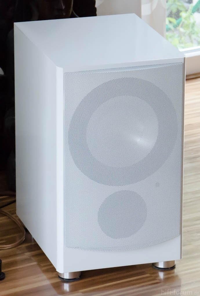 Canton AS 85.2 SC aktiver Subwoofer (200/250 Watt) weiss (Stück)