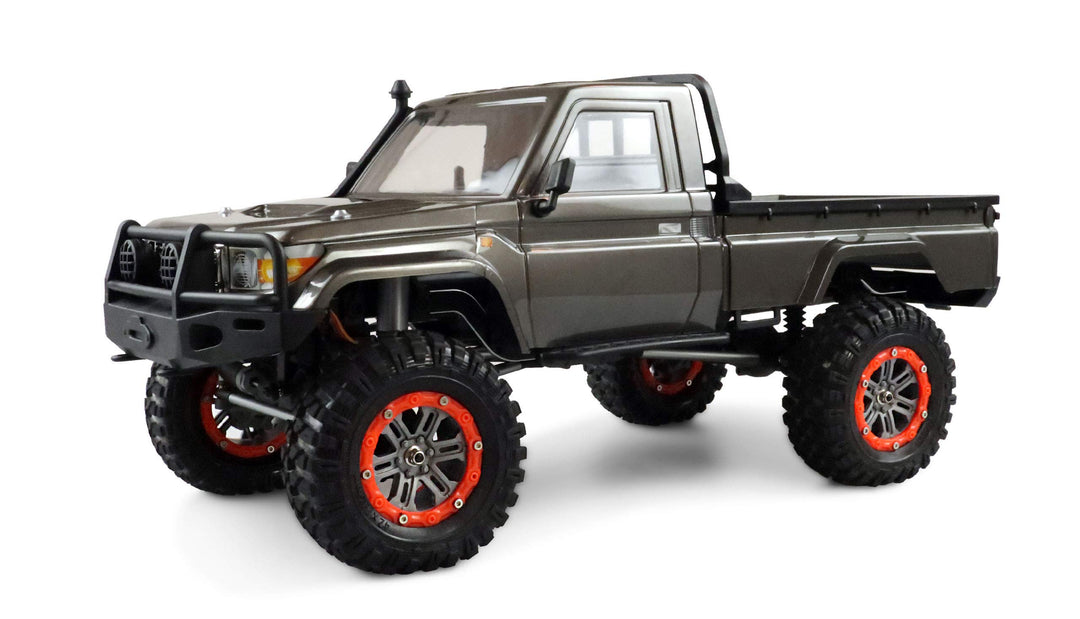Amewi 22433 AMXRock RCX10B Scale Crawler Pick-Up 1:10, RTR grau